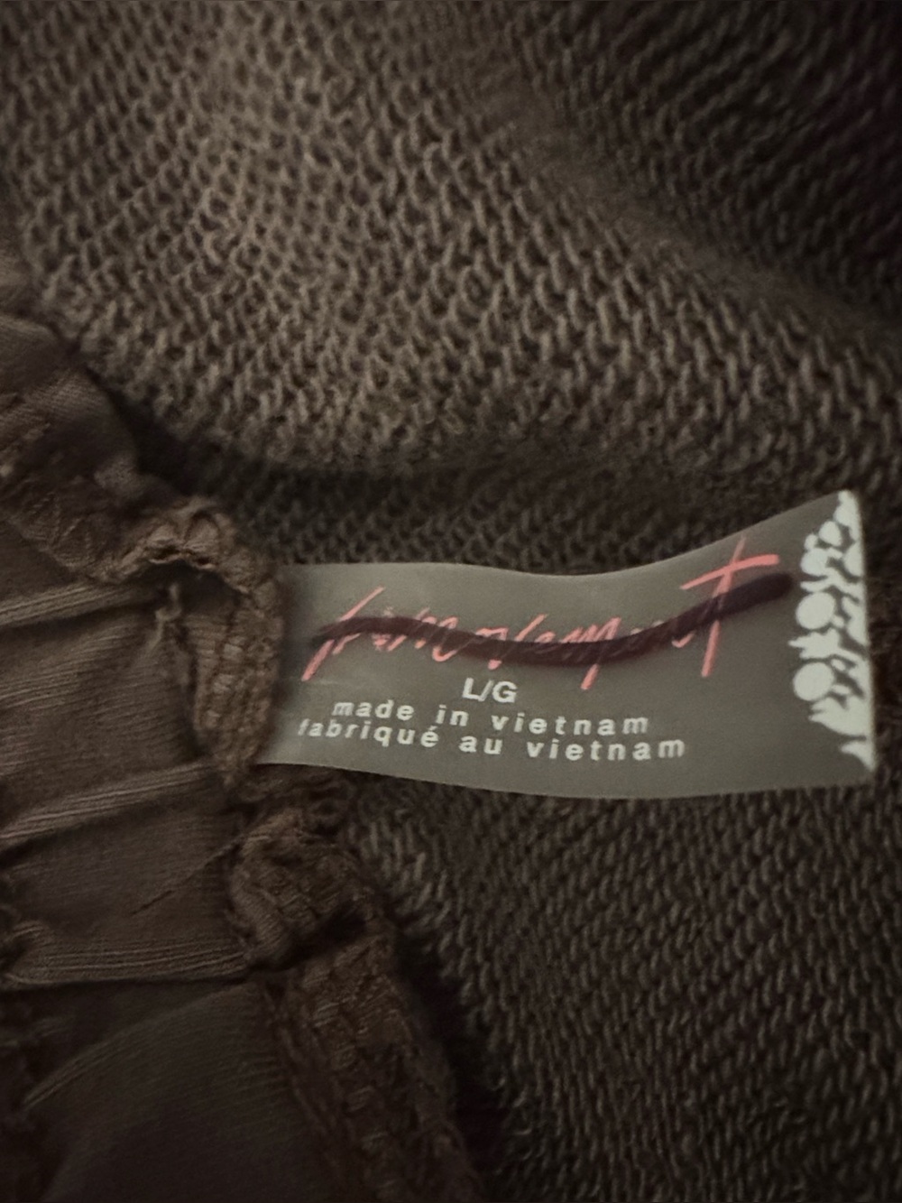 Free People FP Movement Inbound Stretch Cotton Jumpsuit Brown Size L NWOT - Picture 7 of 8